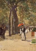 Childe Hassam Die Fifth Avenue am Washington Square France oil painting artist